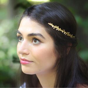 Goddess Crown 14k Gold Plated